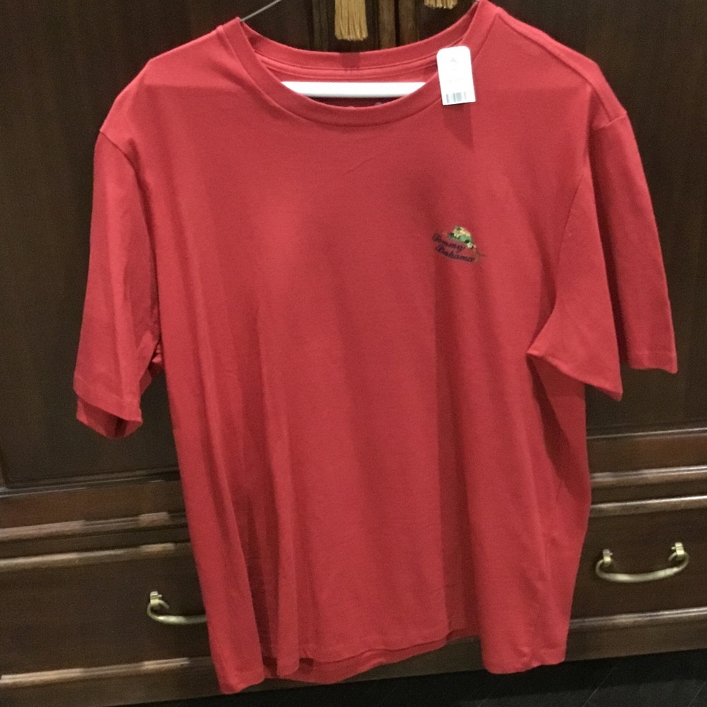 Tommy Bahama Red Short Sleeve Tee